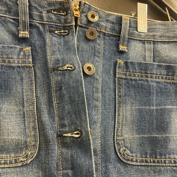 Rag & Bone size 28 Blue Casual Cargo Pencil Skirt - Picture 8 of 16